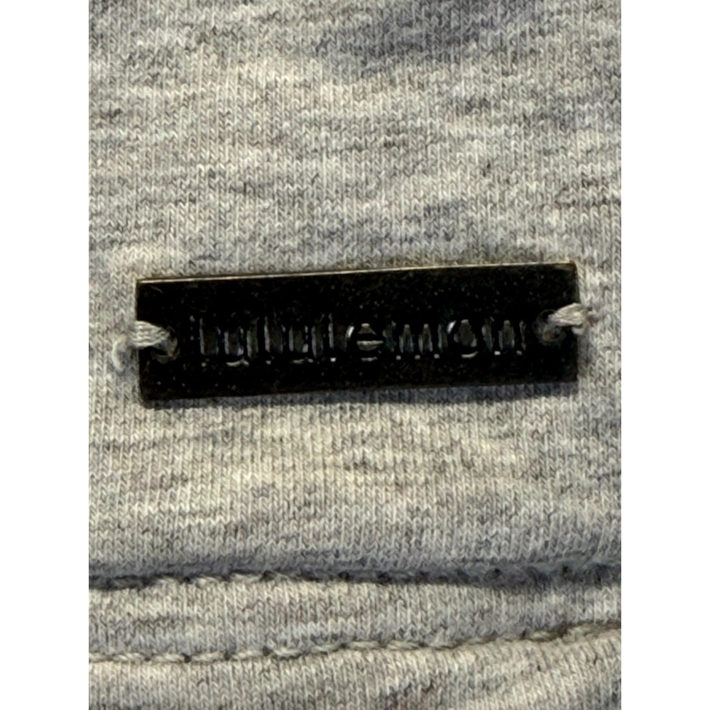 Lululemon Savasana Wrap‎ Jacket Womens 8 Heather Gray Lined Funnel Neck Athletic - Picture 5 of 13